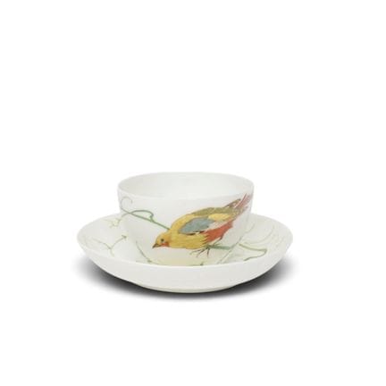 N.V. Haagsche Plateelfabriek Rozenburg, tazza e pi