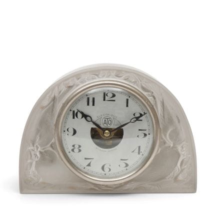 René Lalique (1860-1945), pendolo in vetro pressat