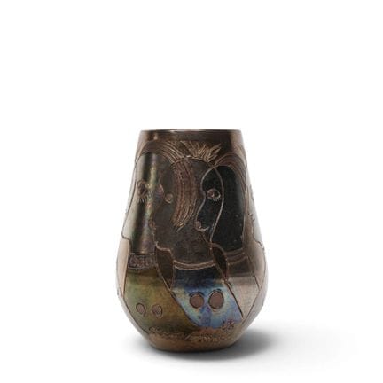 Cees Vermeer (1946), vaso in metallo riflettente c