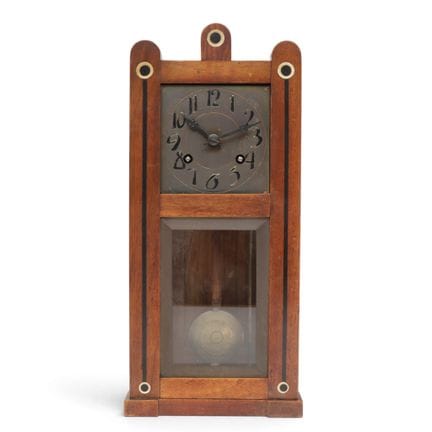 Vienna, pendule in legno di mogano, 1900 circa; me