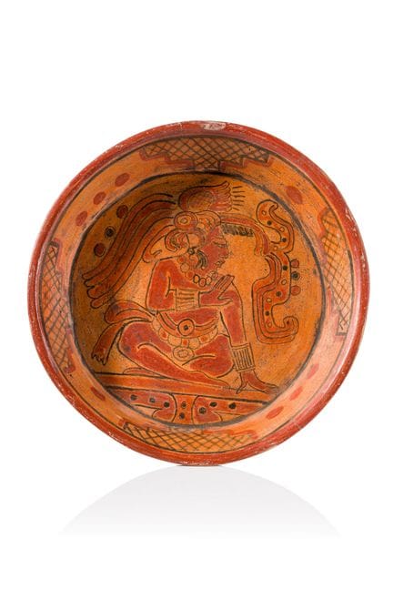 Mexique, Maya

Assiette à trois pieds, période cla