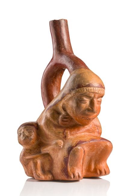 Pérou, civilisation Moche

Vase à col en forme de 