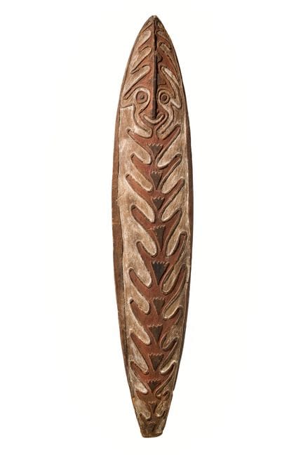 Papua Nuova Guinea - Golfo, fiume Wapo, villaggio 