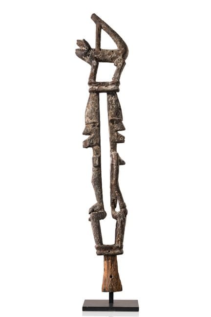 Nigeria, Urhobo

Elemento decorativo con due figur