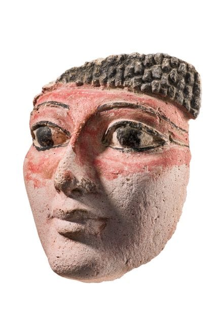 Ägypten

Fragment einer Sarkophagmaske, Ptolemäisc