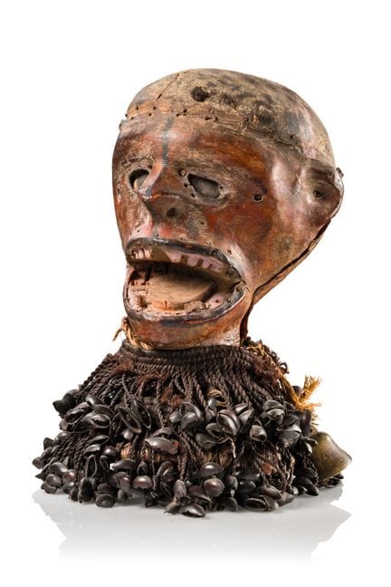 Nigeria, Boki

Copricapo antropomorfo

Legno, pell