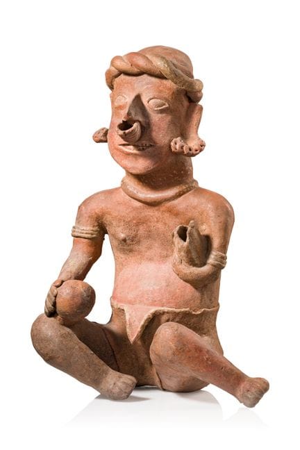 Mexique, Nayarit

Figure masculine assise, période