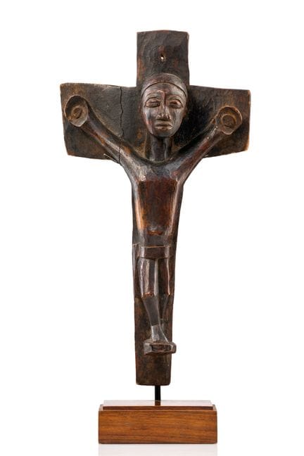 Burkina Faso, Lobi

Crocifisso

Legno, pigmenti

B