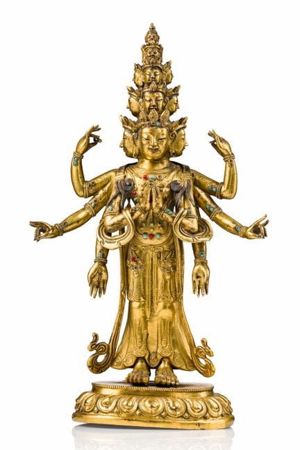 Tibet / Chine

« Avalokiteshvara à dix têtes », XI