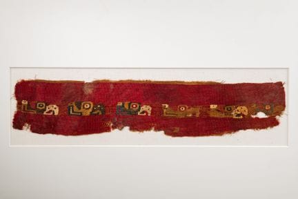 Pérou, Chimu

Quatre fragments de tissu, période i