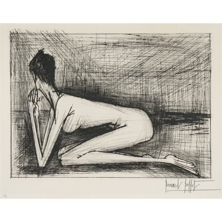 Bernard BUFFET (1928-1999)
Desnudo agachado, 1965
