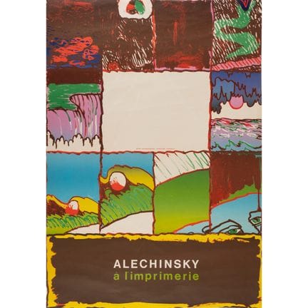 CARTEL. Pierre ALECHINSKY
Alechinsky en la imprent