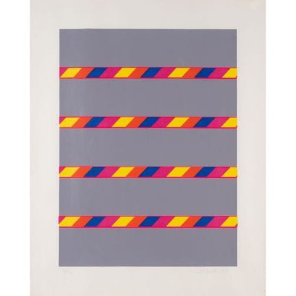Earl B. MILLER (1930-2003)
Track-Lite
Serigrafía e