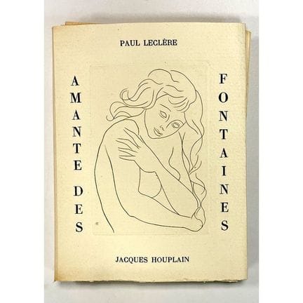 CURIOSA. - LECLÈRE (Paul).
Amante de las fuentes.
