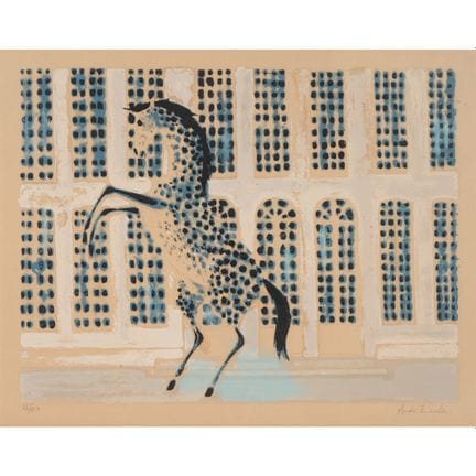André BRASILIER (1929-2026)
Le Haras du pin, 1970
