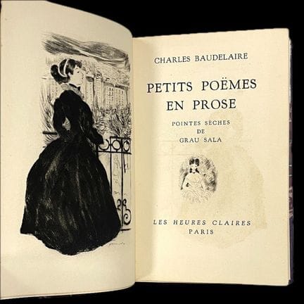 CURIOSA. - BAUDELAIRE. Lote de 3 obras.
- BAUDELAI