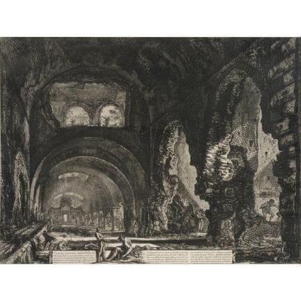 Giambattista PIRANESI (1720-1778)
Otra vista inter