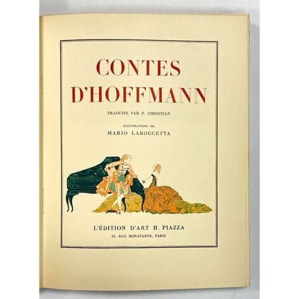 CURIOSA. - Lote de 3 obras.
- HOFFMANN (Ernst Theo