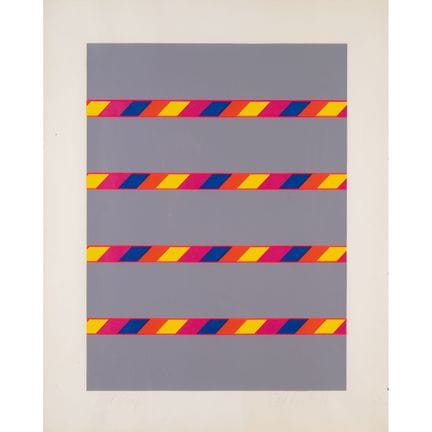 Earl B. MILLER (1930-2003)
Track-Lite
Serigrafía e