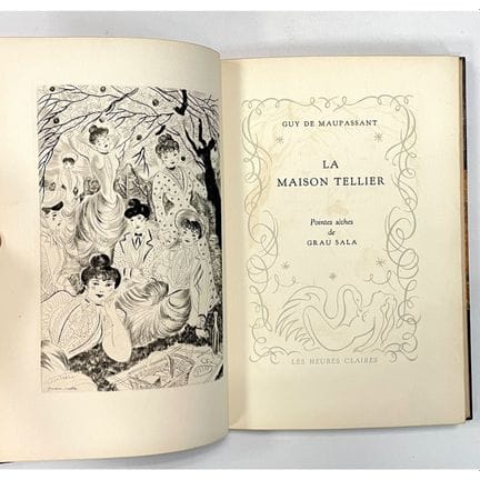 CURIOSA. - MAUPASSANT (Guy de).
La Maison Tellier.