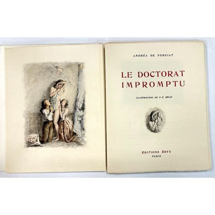 CURIOSA. - NERCIAT (André de).
El doctorado improv