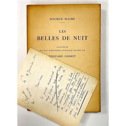 CURIOSA. - MAGRÉ (Maurice).
Las bellezas de la noc
