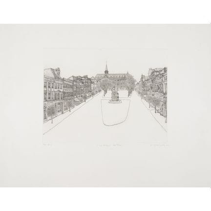 Nicole ICKX (1924–2017)
"Le grand sablon"
Engravin