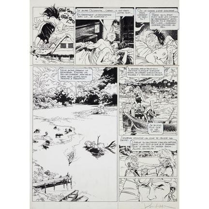 Philippe FRANCQ (born in 1961)
Largo Winch, page 1