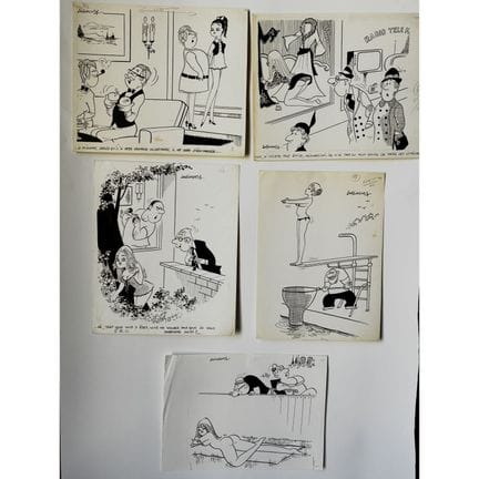 Robert LASSALVY (1932–2001)
Pickup Artists—Set of 