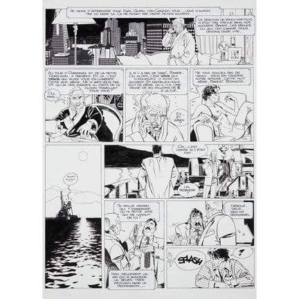 FRANCQ Philippe (born in 1961)
Largo Winch, page 2