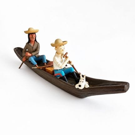 MOULINSART
The Canoe
HERGÉ, The Adventures of Tint