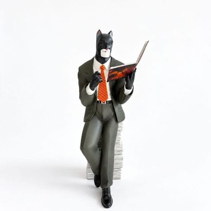 COLLECTOYS
Blacksad, smoking and leaning back agai