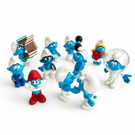 COLLECTOYS
Set mit zehn Schlumpf-Figuren
PEYO, Die