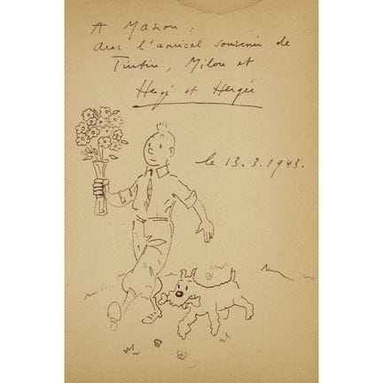 Georges REMI, known as HERGÉ (1907–1983)
Tintin ho