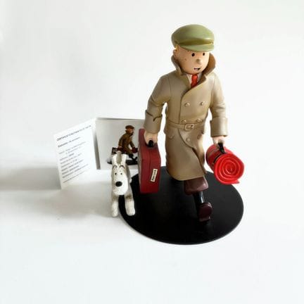 MOULINSART
"They're Coming," Tintin and Snowy with