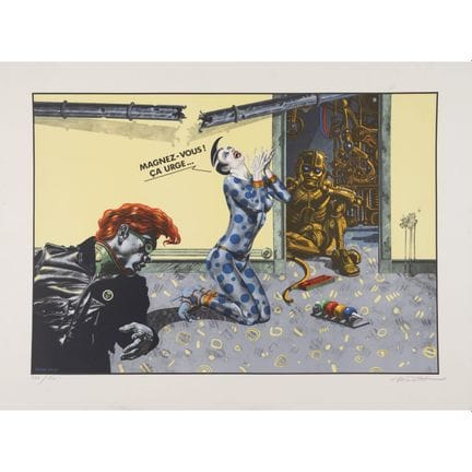 Jean-Michel NICOLLET (born in 1944)
Silkscreen pri