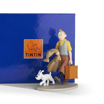 MOULINSART
Tim mit Koffer und Snowy
HERGÉ, Die Abe
