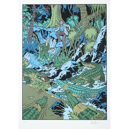 Peter VAN DONGEN (1966)
Blake and Mortimer, "The V