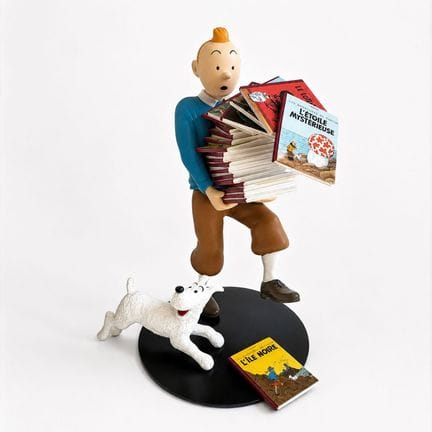 MOULINSART
Tintin Holding the Comic Books (Version
