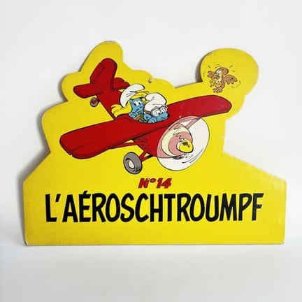 * PEYO (1928–1992)
Der Flugschnurf, Nr. 14
Gestanz