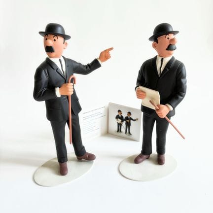 MOULINSART
Dupont and Dupond
HERGÉ, The Adventures