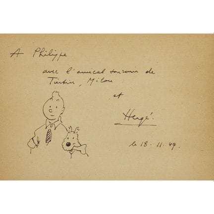 Georges REMI, known as HERGÉ (1907–1983)
Tintin an