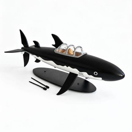 MOULINSART
Tintin and Snowy in the Shark Submarine