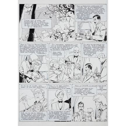 FRANCQ Philippe (born in 1961)
Largo Winch, page 2