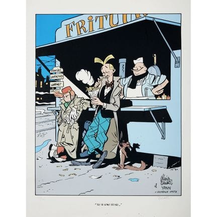 Olivier SCHWARTZ (Born in 1963)
"They got into a f