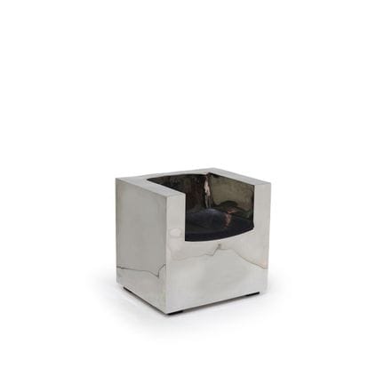 POL QUADENS (geb. 1960)
Sessel „Cubo“ aus hochglan