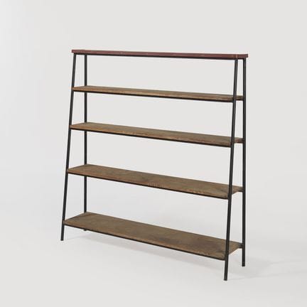 JACQUES ADNET (1900–1984)
Bücherregal mit fünf Fac