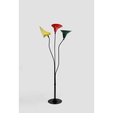 JEAN BORIS LACROIX (1902–1984)
Stehlampe mit drei 