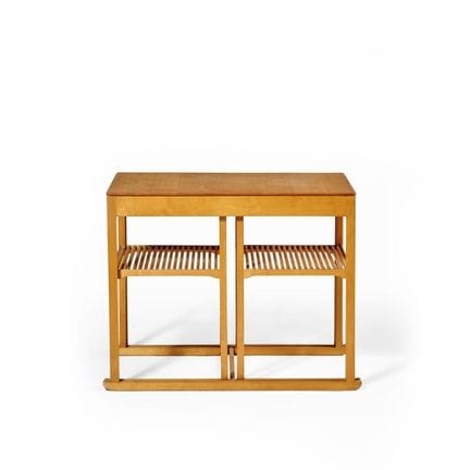 CARL MALMSTEN (1888–1972)
Couchtisch und zwei ausz