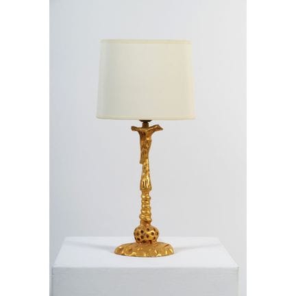 MATHIAS für FONDICA
Kleine Lampe aus vergoldetem G
